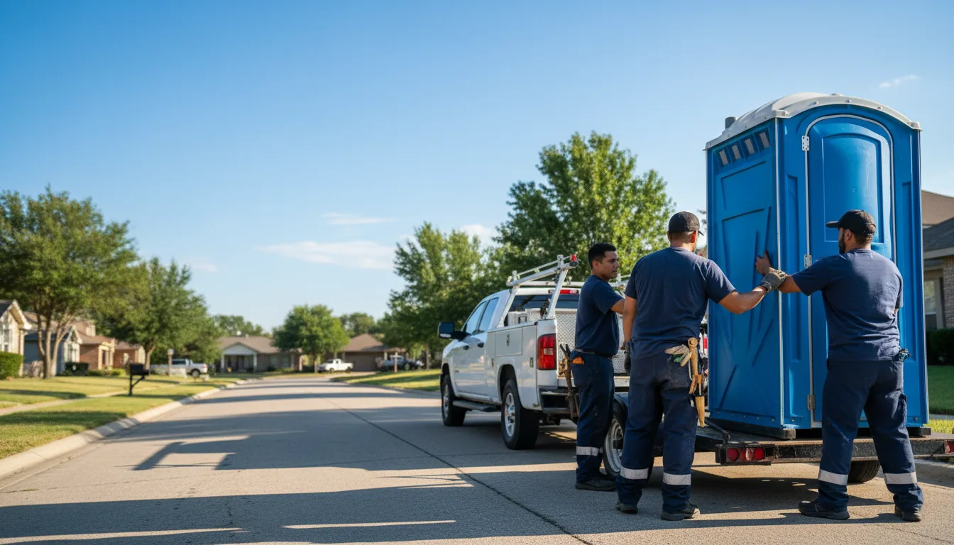 Portable Toilet Rental in Berwick, IL near me